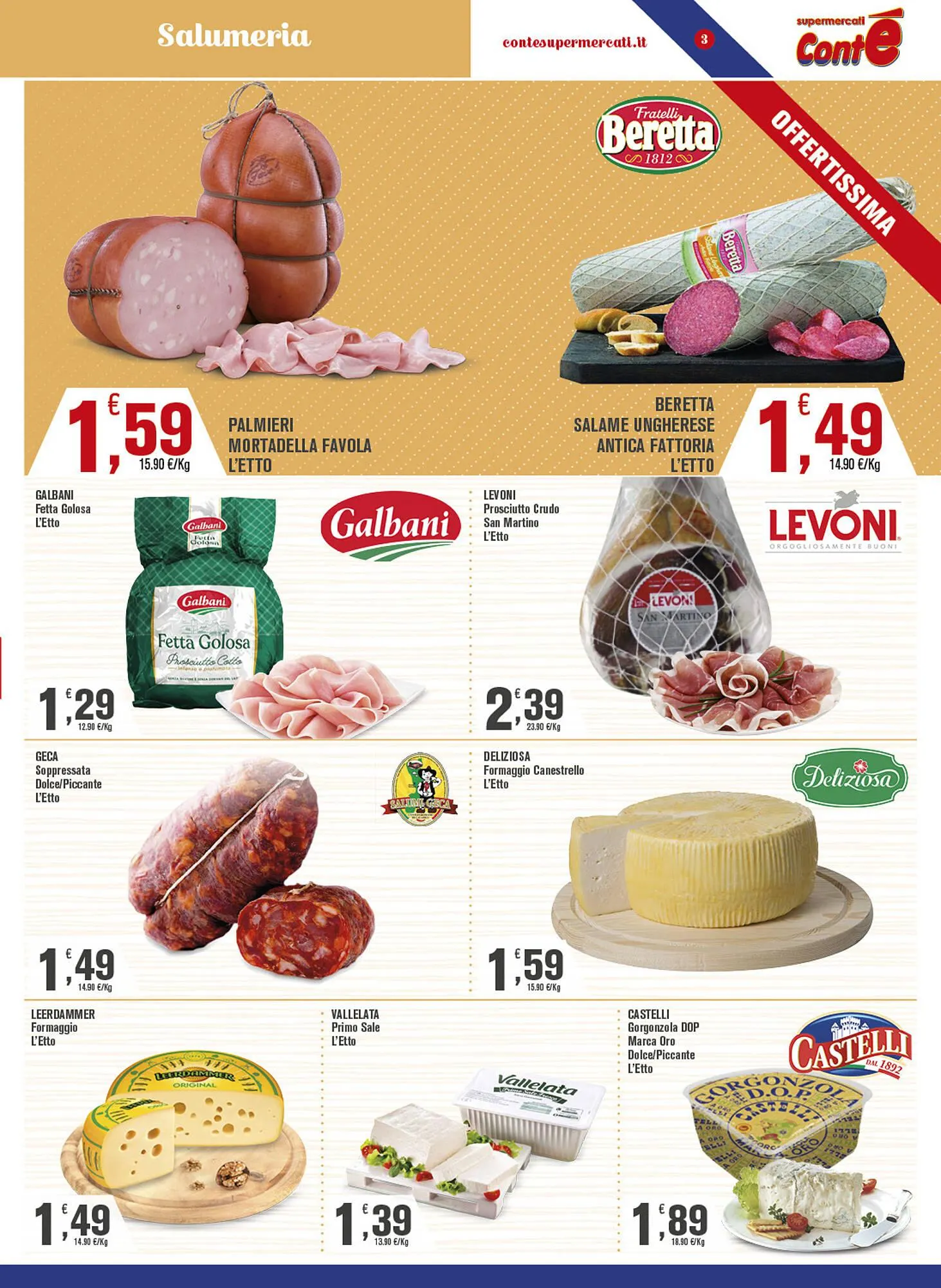 Volantino Conté Supermercati da 16 marzo a 25 marzo di 2026 - Pagina del volantino 3