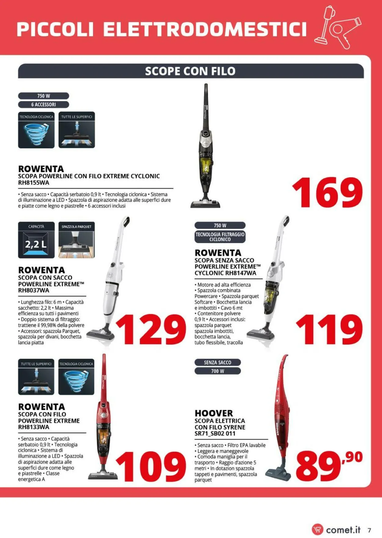 Comet Volantino attuale da 6 giugno a 18 giugno di 2025 - Pagina del volantino 7
