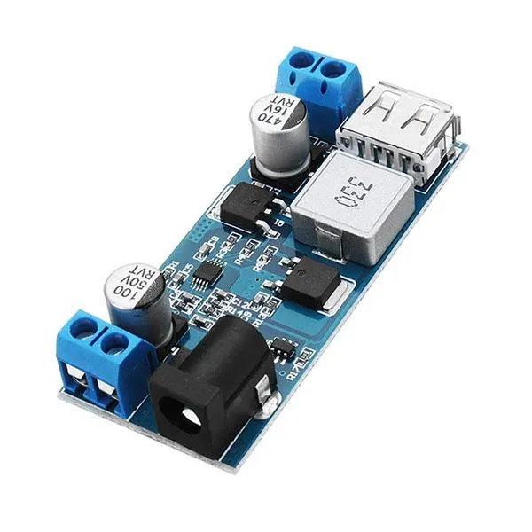 Convertitore DC/DC 12/24V – 5V/5A USB