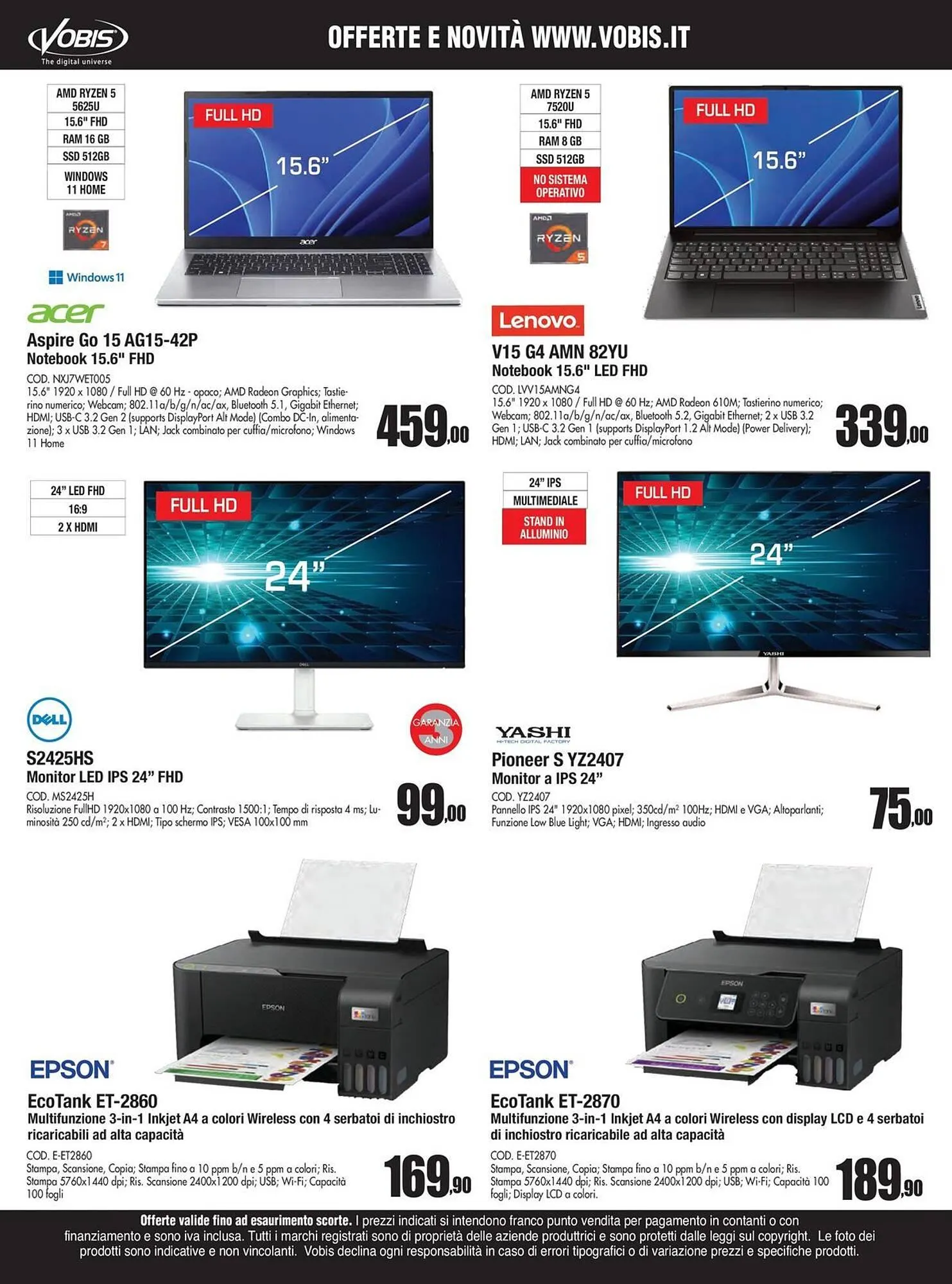 Volantino Vobis da 1 novembre a 3 gennaio di 2026 - Pagina del volantino 8