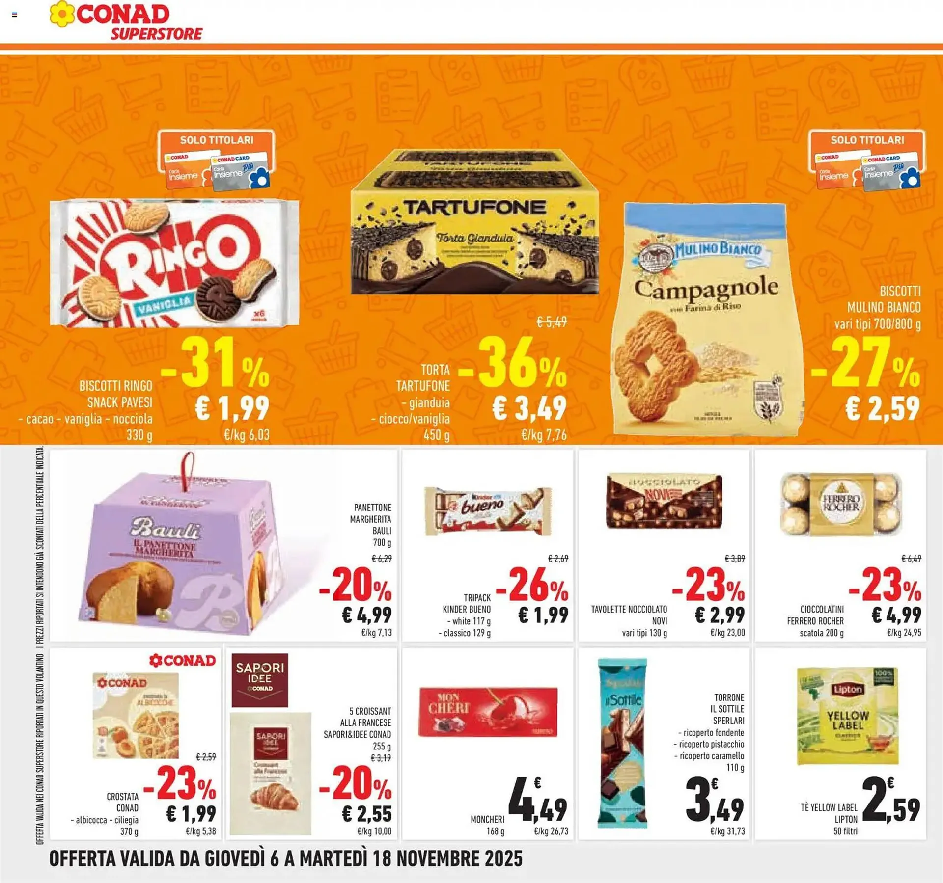 Volantino Conad da 6 novembre a 15 novembre di 2025 - Pagina del volantino 28