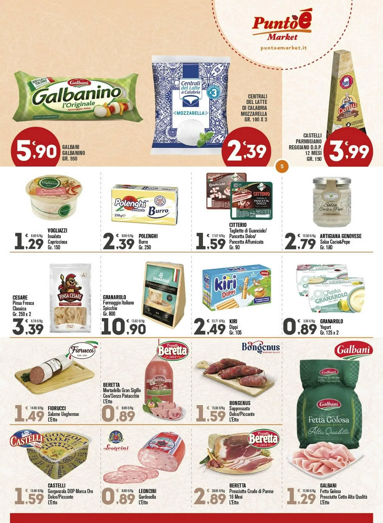 Volantino Punto é market da 16 febbraio a 1 marzo di 2026 - Pagina del volantino 5