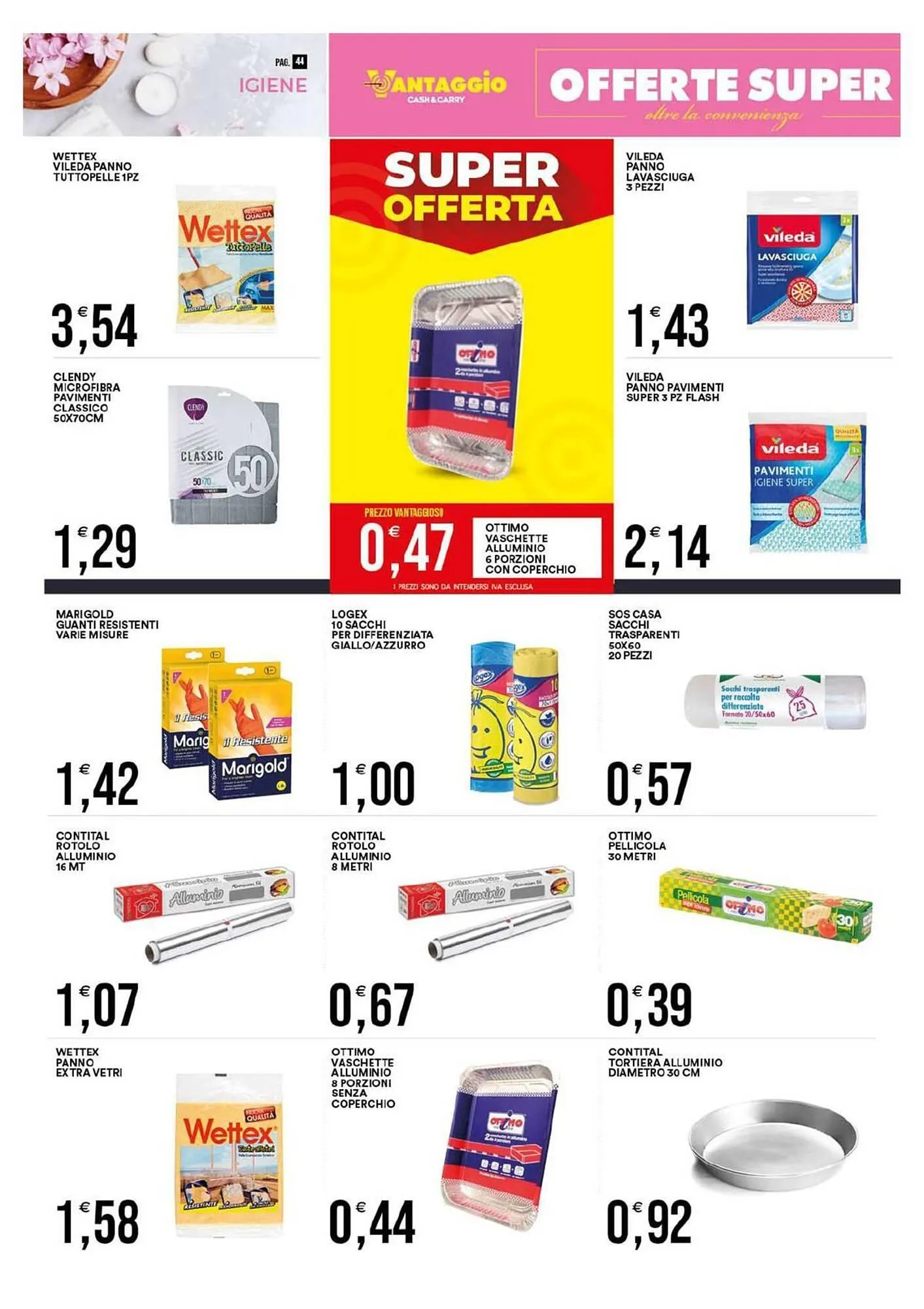 Volantino Vantaggio Cash&Carry da 1 dicembre a 13 dicembre di 2025 - Pagina del volantino 47