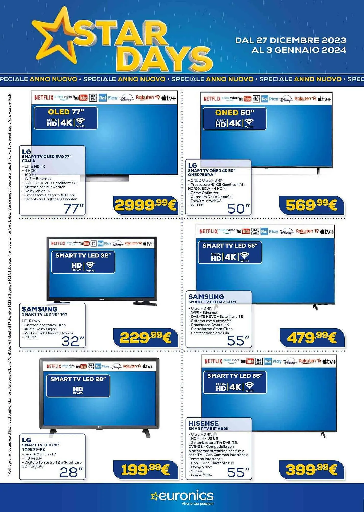 Volantino Euronics da 27 dicembre a 3 gennaio di 2024 - Pagina del volantino 2