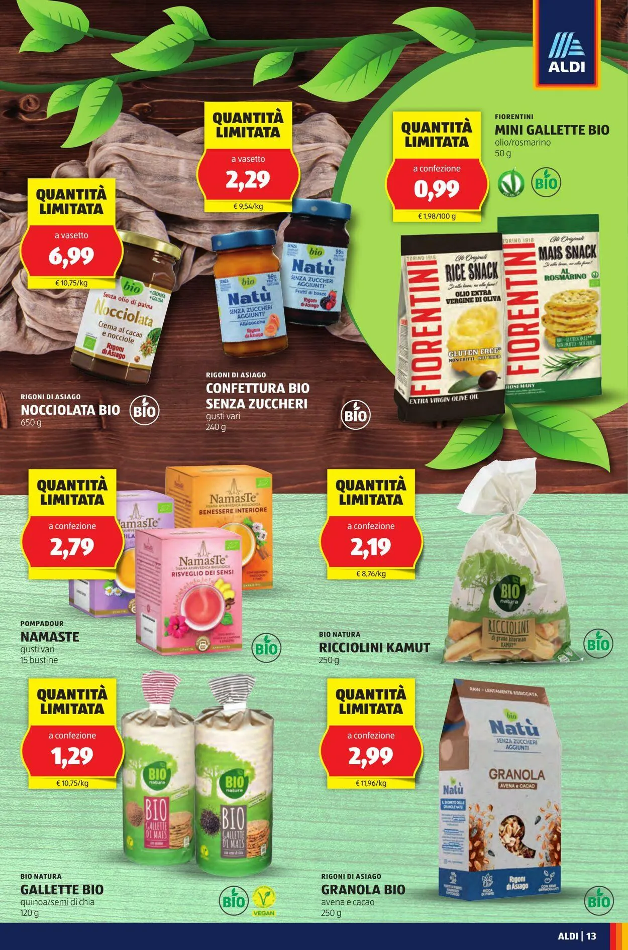 Aldi Volantino attuale da 25 agosto a 31 agosto di 2025 - Pagina del volantino 13