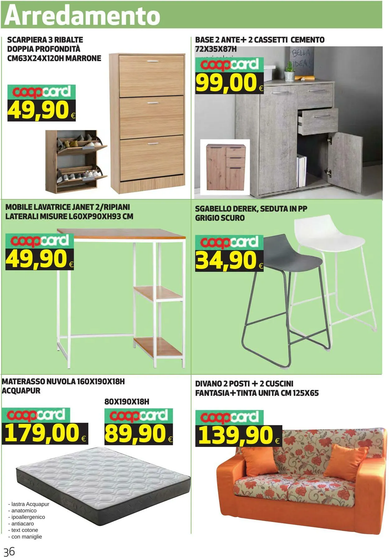 Coop Volantino attuale da 4 giugno a 12 giugno di 2025 - Pagina del volantino 36