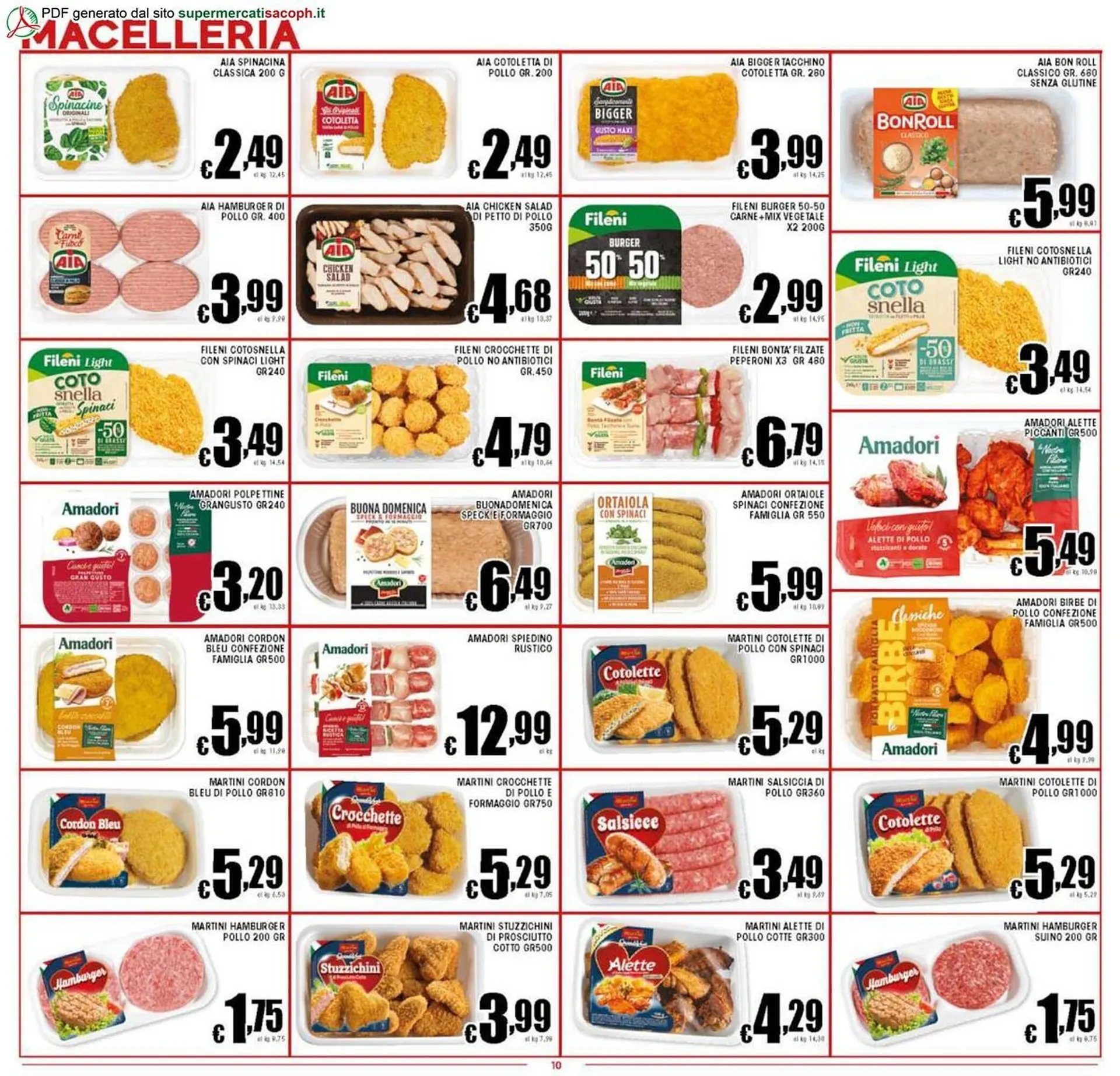 Volantino Sacoph da 17 ottobre a 28 ottobre di 2025 - Pagina del volantino 10