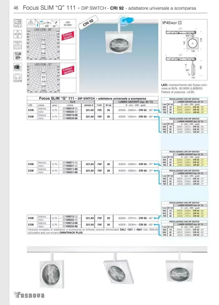 Fosnova LED 24/25 da 16 gennaio a 31 ottobre di 2025 - Pagina del volantino 48
