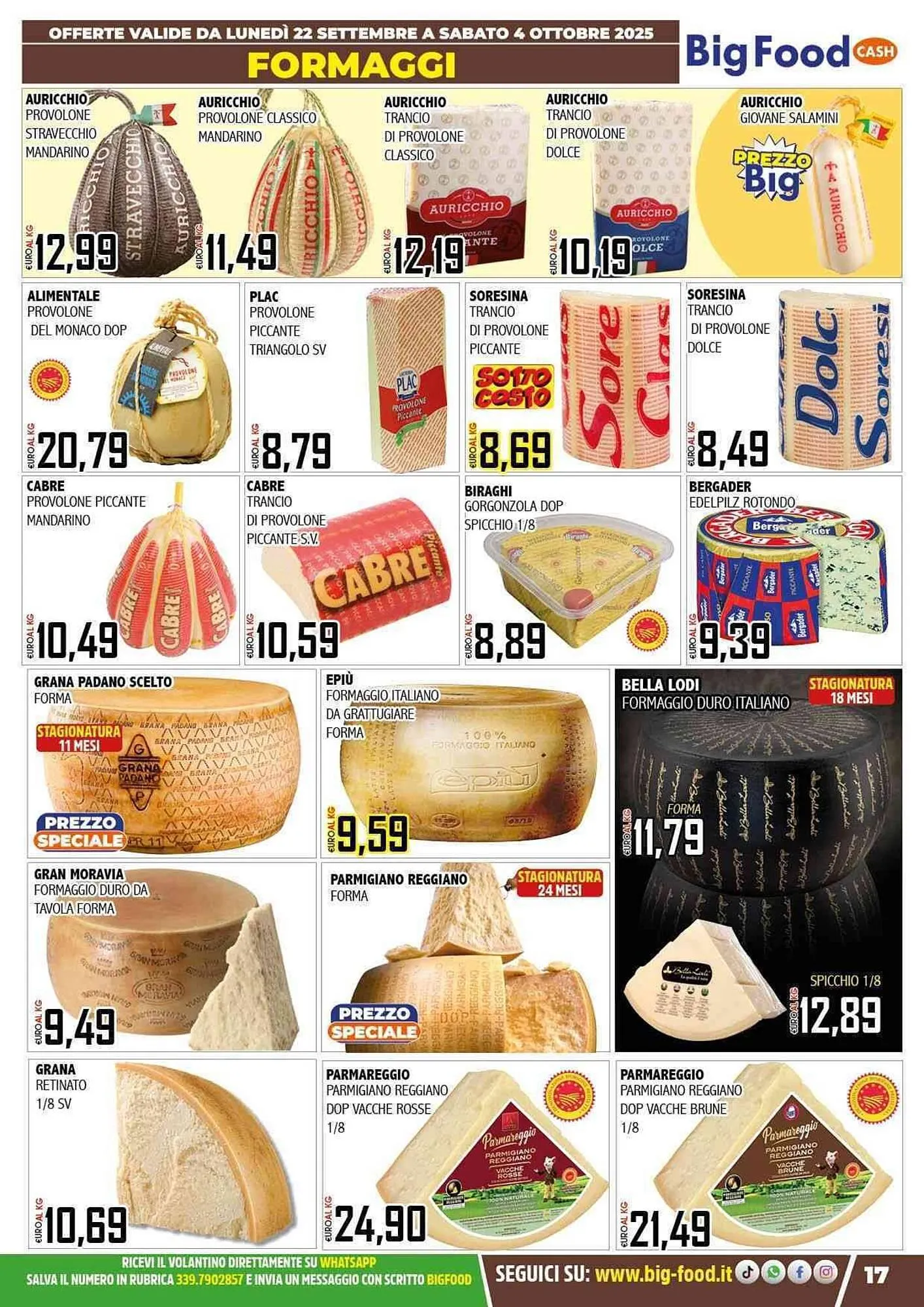Volantino Big Food da 22 settembre a 4 ottobre di 2025 - Pagina del volantino 17