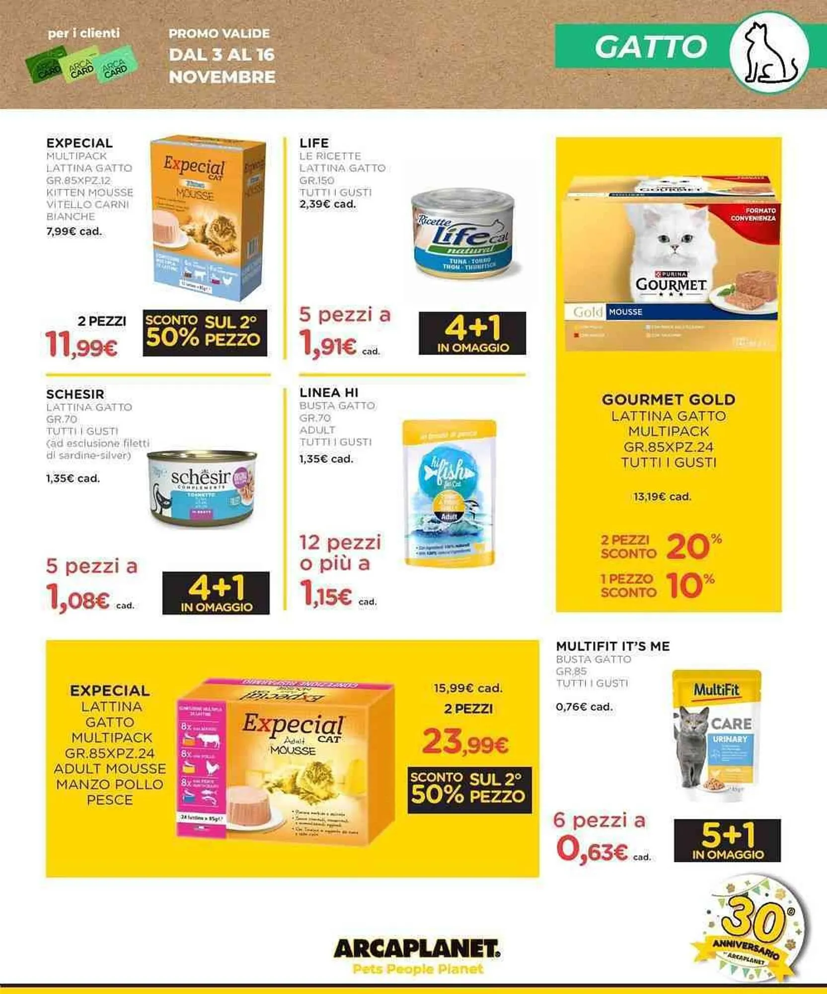 Volantino Arcaplanet da 3 novembre a 9 novembre di 2025 - Pagina del volantino 7