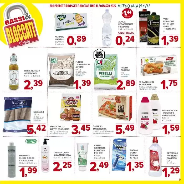 Tutto a 1 euro da 20 marzo a 30 marzo di 2025 - Pagina del volantino 9