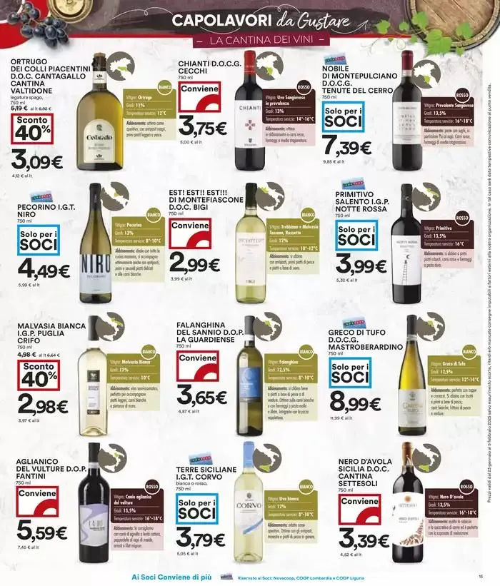 Sconti Fino al 40 % da 23 gennaio a 5 febbraio di 2025 - Pagina del volantino 15