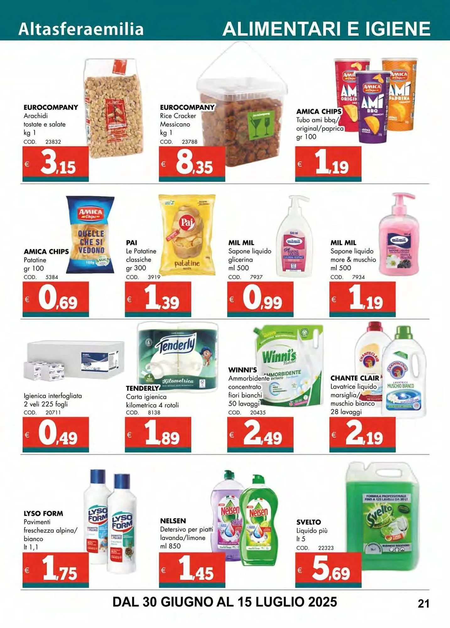 Volantino Altasfera da 30 giugno a 12 luglio di 2025 - Pagina del volantino 21