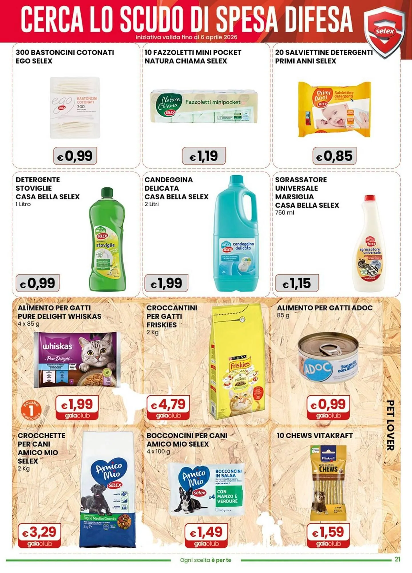Volantino Gala Supermercati da 11 marzo a 24 marzo di 2026 - Pagina del volantino 21