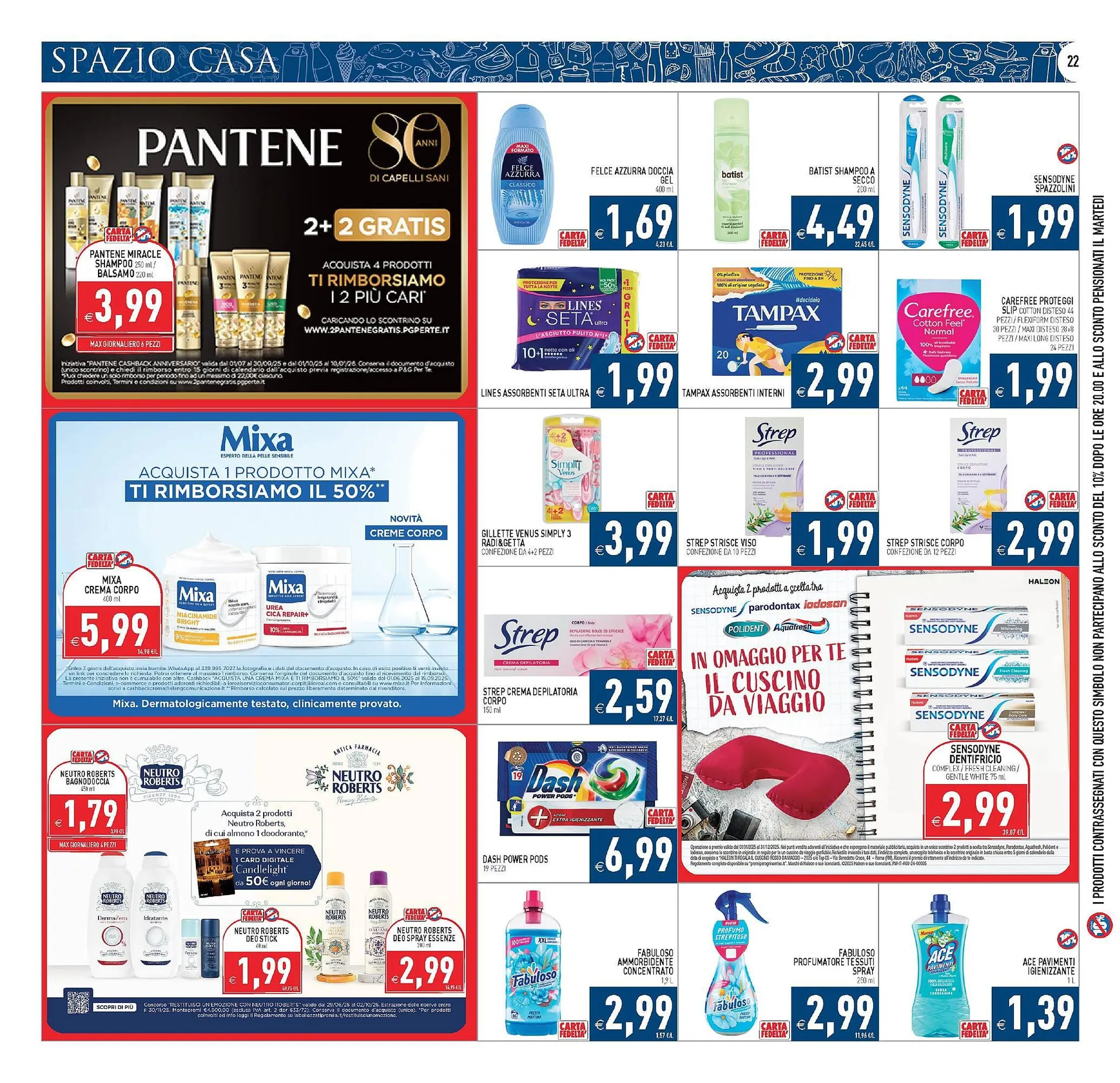 Volantino Pim Supermercati da 6 agosto a 17 agosto di 2025 - Pagina del volantino 22