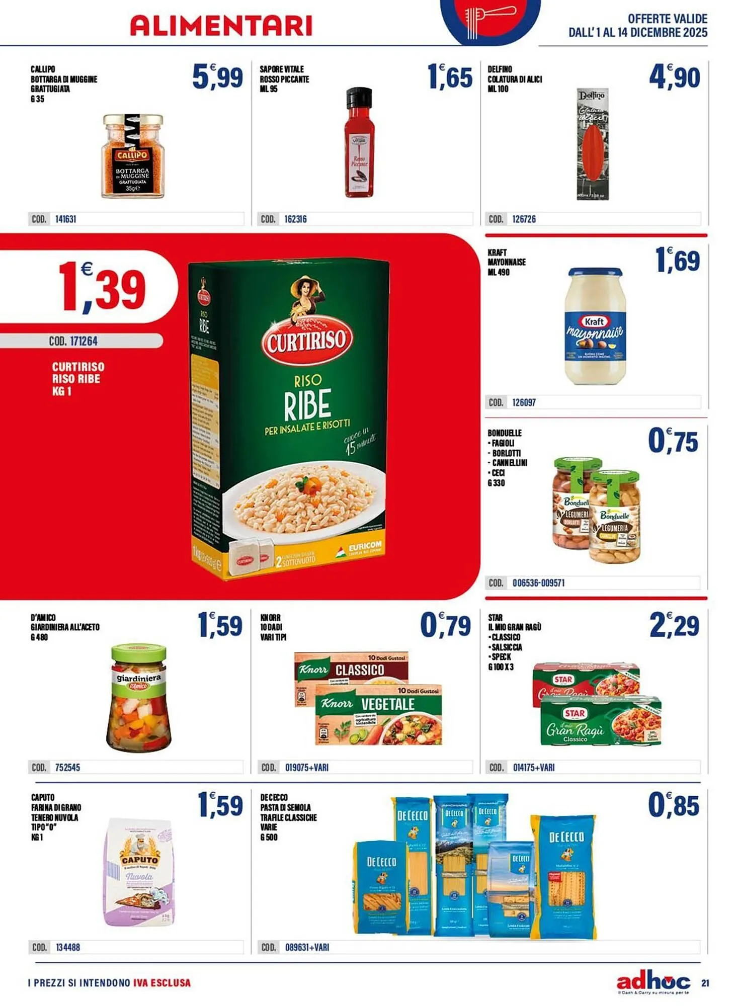 Volantino Adhoc da 2 dicembre a 14 dicembre di 2025 - Pagina del volantino 21