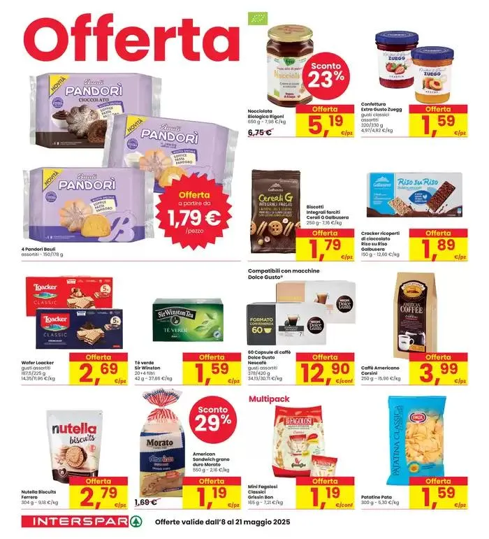 Corrono gli sconti fino al 50% da 8 maggio a 21 maggio di 2025 - Pagina del volantino 18
