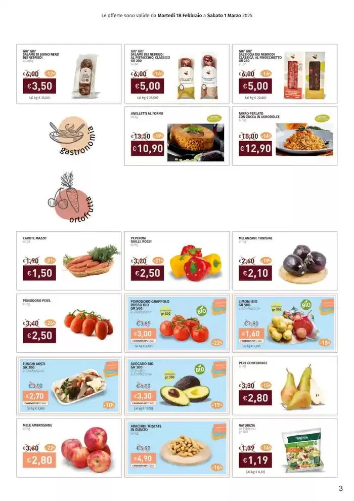 Lo sfizio dell'affettato il sano sapore del mare da 18 febbraio a 1 marzo di 2025 - Pagina del volantino 3