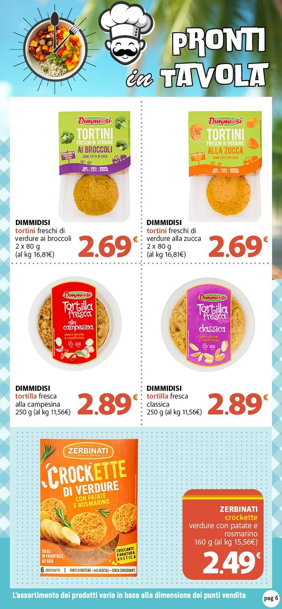 Volantino Supermercati Dok da 6 agosto a 24 agosto di 2025 - Pagina del volantino 6