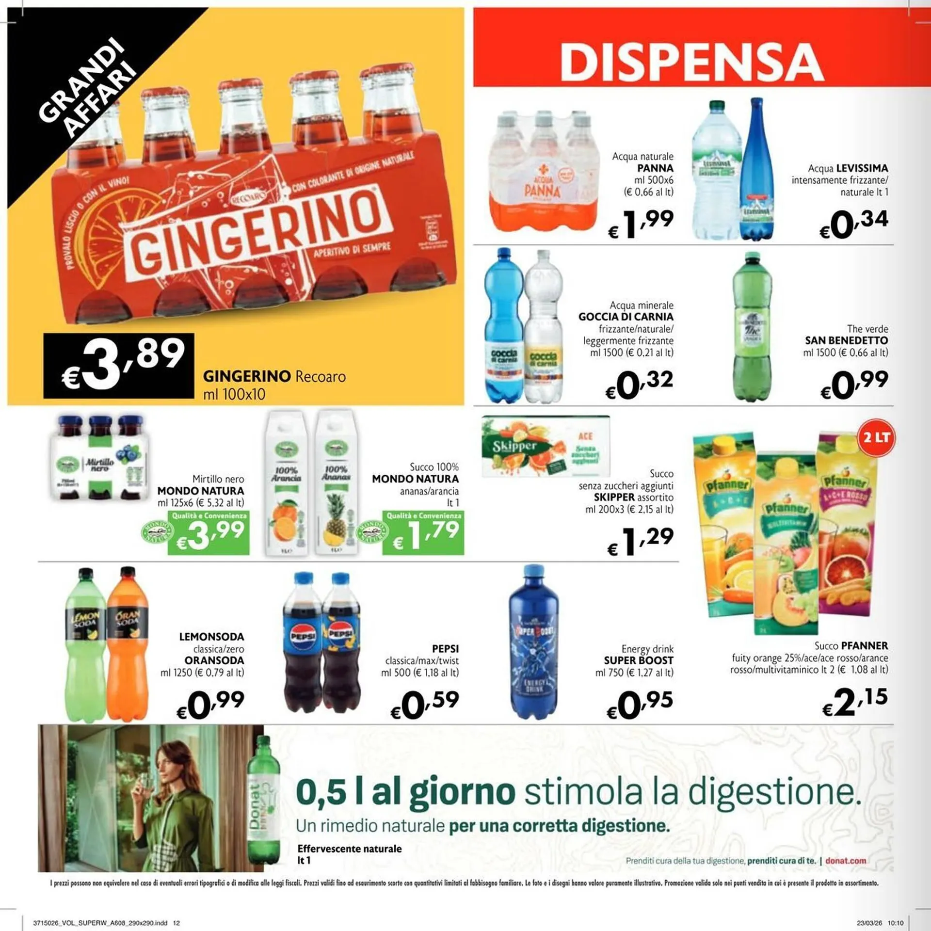 Volantino SuperW da 9 aprile a 7 giugno di 2026 - Pagina del volantino 12