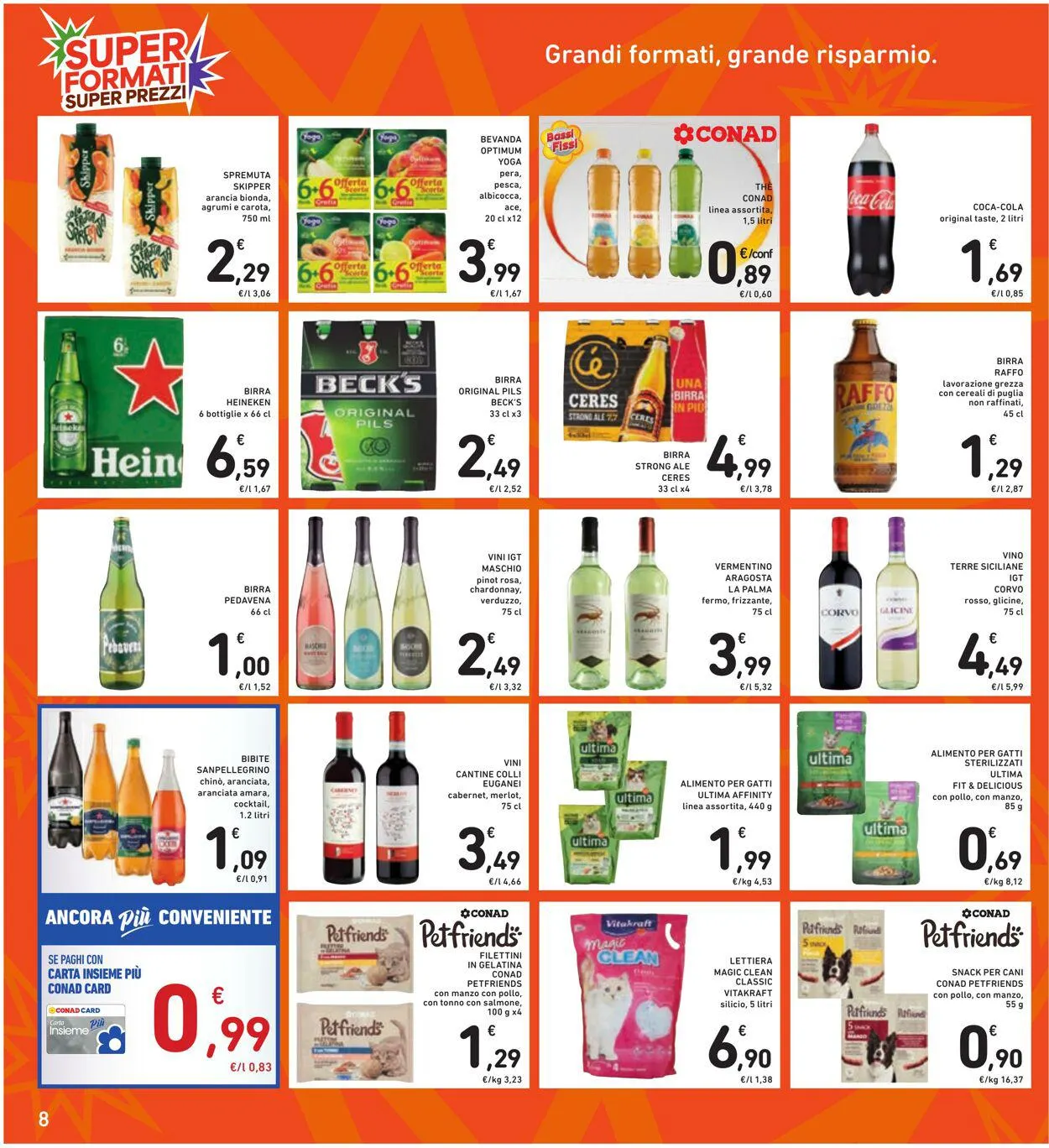 Conad - Spazio - Milano Volantino attuale da 11 marzo a 20 marzo di 2024 - Pagina del volantino 8