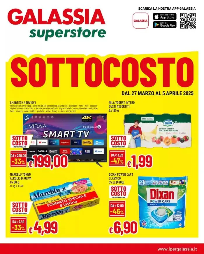 SOTTOCOSTO da 28 marzo a 5 aprile di 2025 - Pagina del volantino 1
