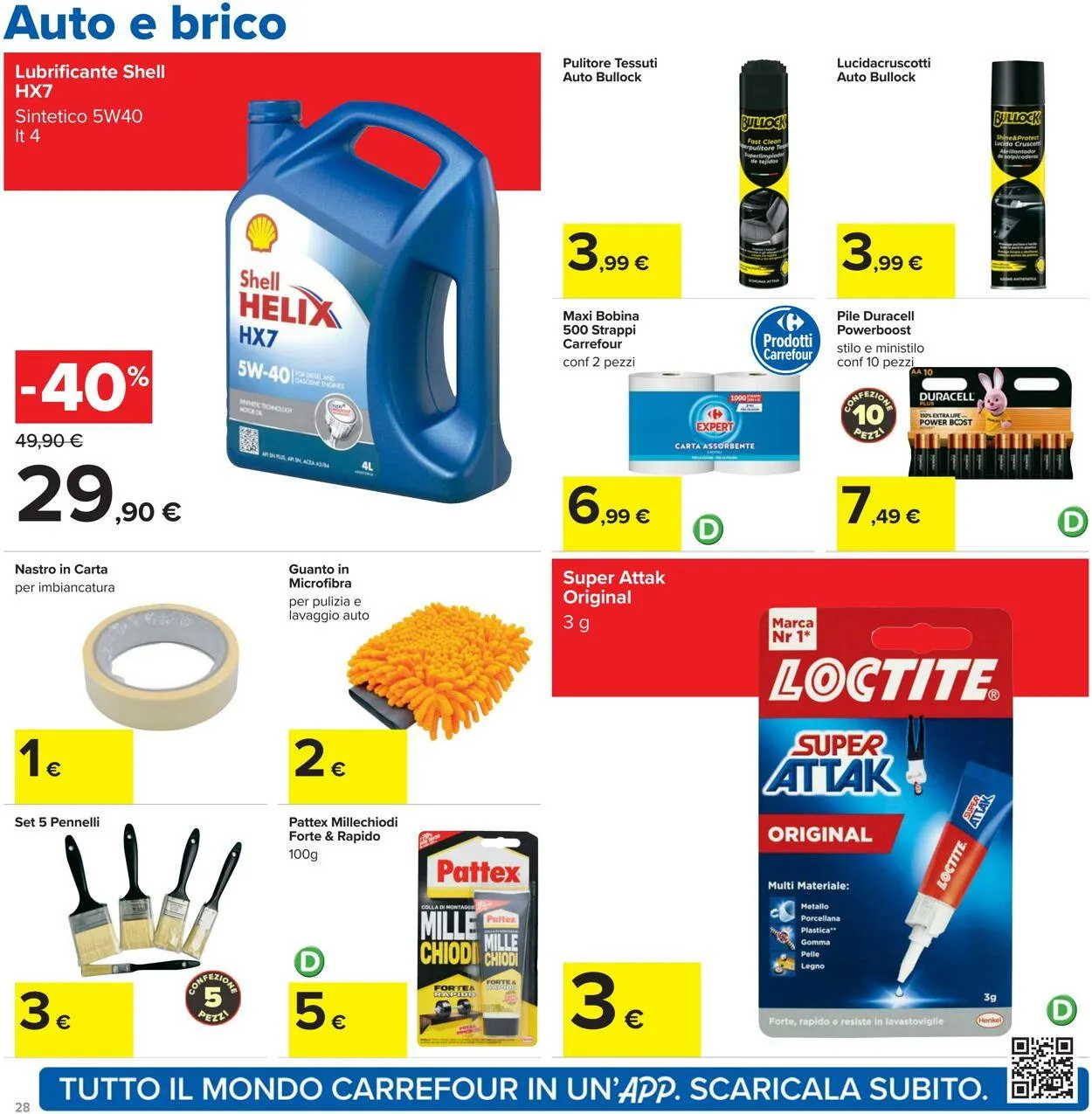 Carrefour Volantino attuale da 21 agosto a 4 settembre di 2025 - Pagina del volantino 28