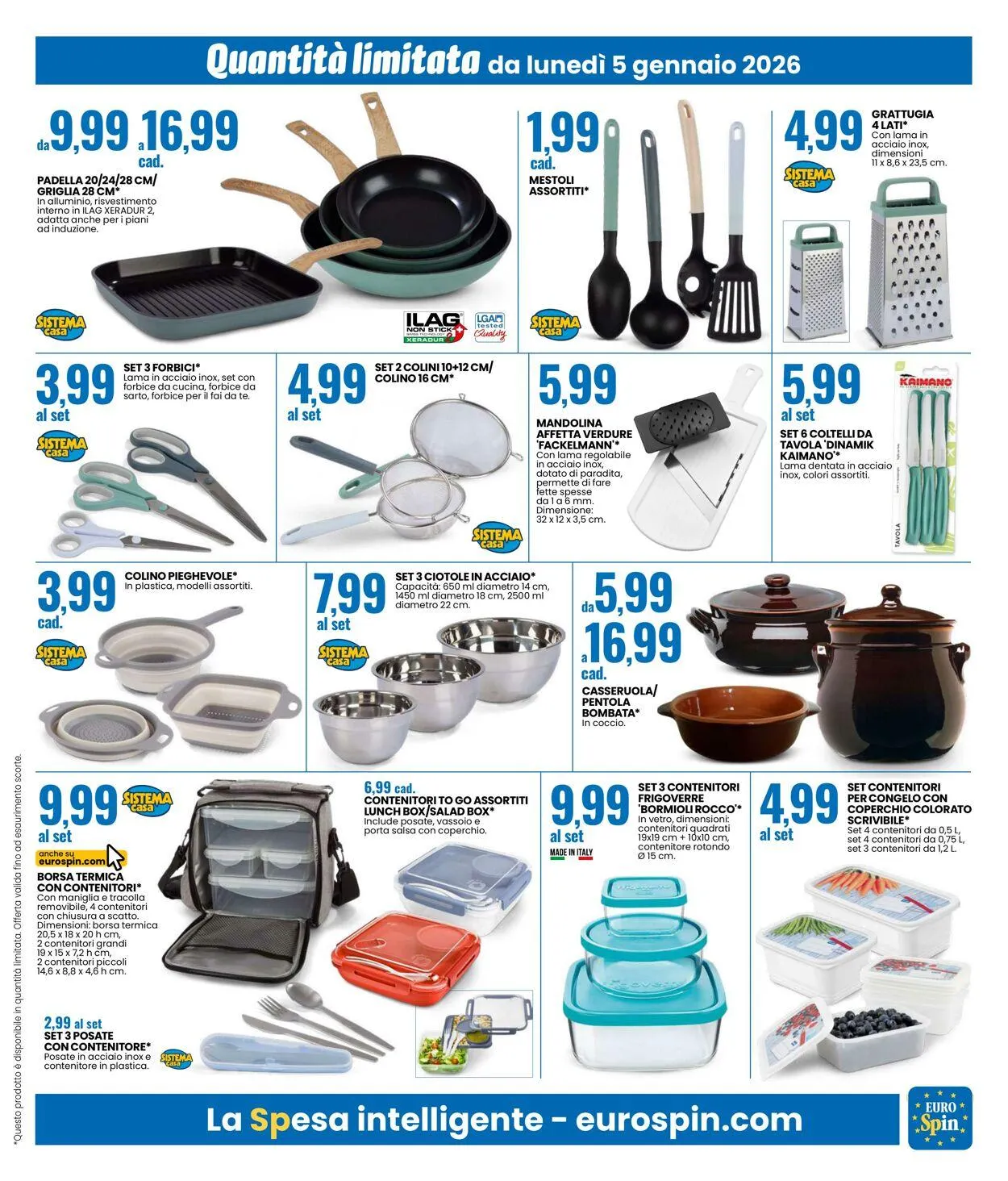 Eurospin da 5 gennaio a 12 gennaio di 2026 - Pagina del volantino 17