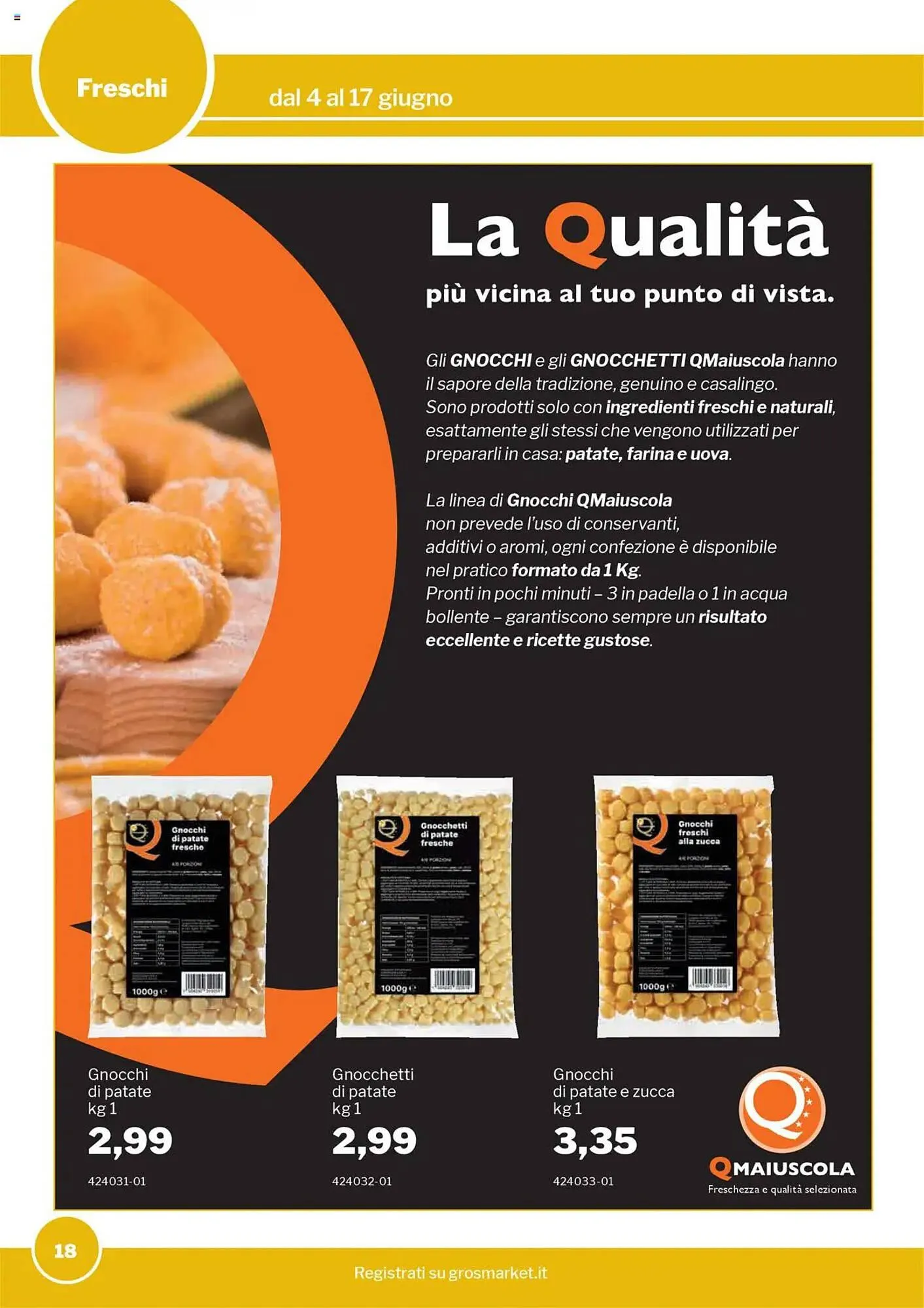 Volantino GrosMarket da 4 giugno a 17 giugno di 2025 - Pagina del volantino 18