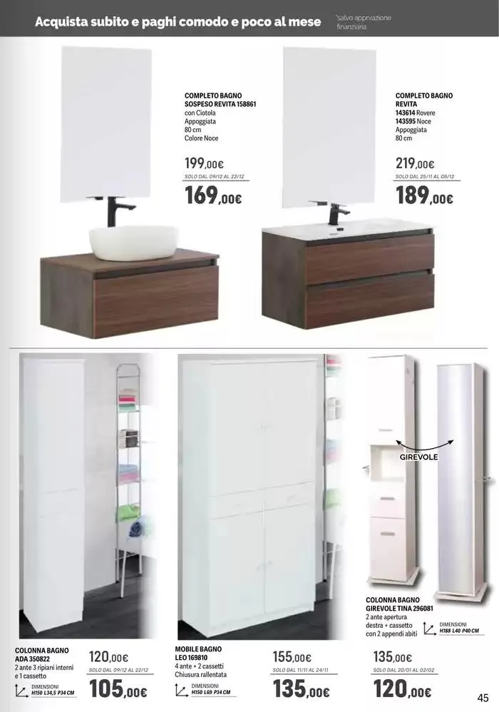 Catalogo mobile 2025 da 3 ottobre a 30 aprile di 2025 - Pagina del volantino 39