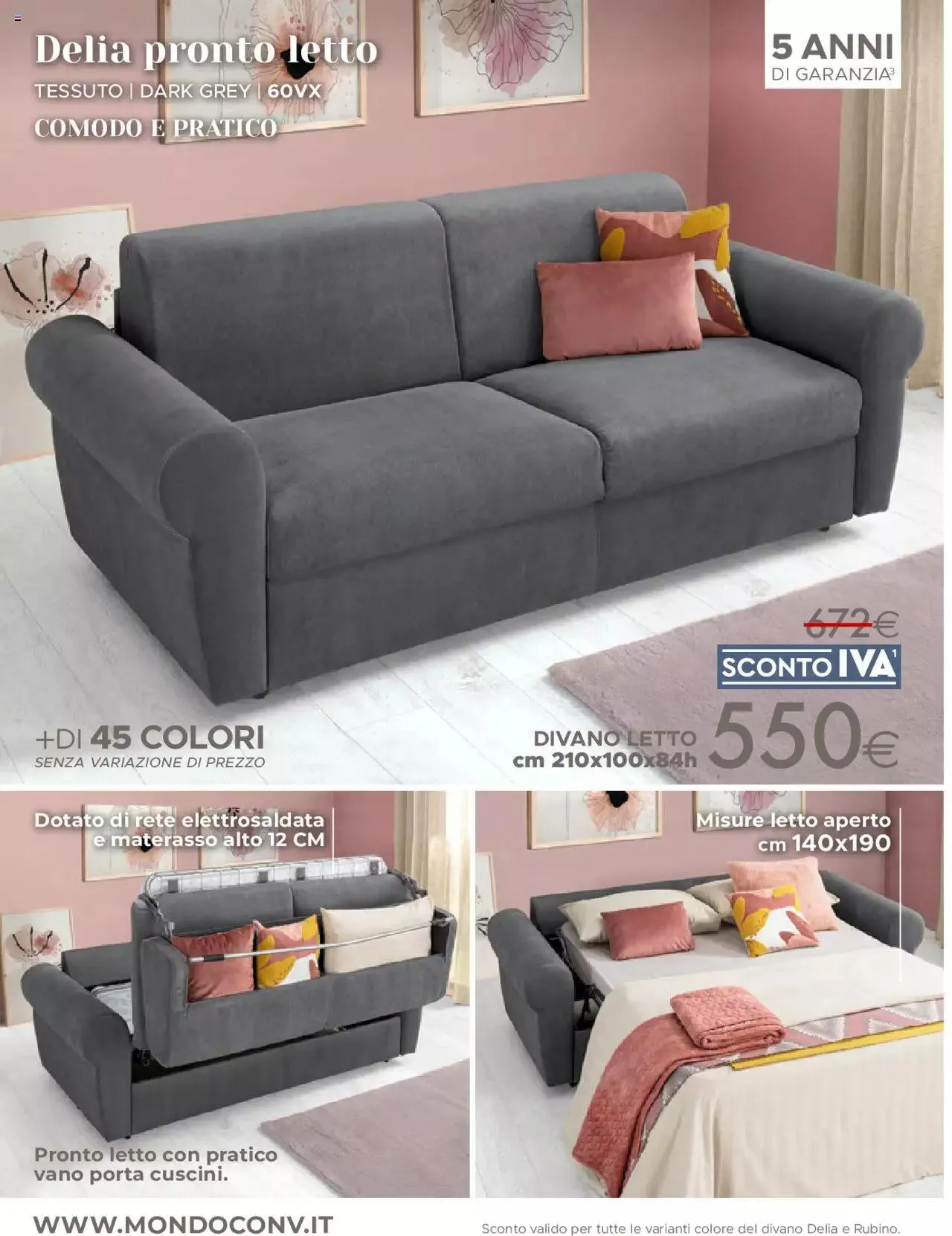 Mondo Convenienza - Catalogo Generale 2023 da 1 luglio a 30 settembre di 2023 - Pagina del volantino 128