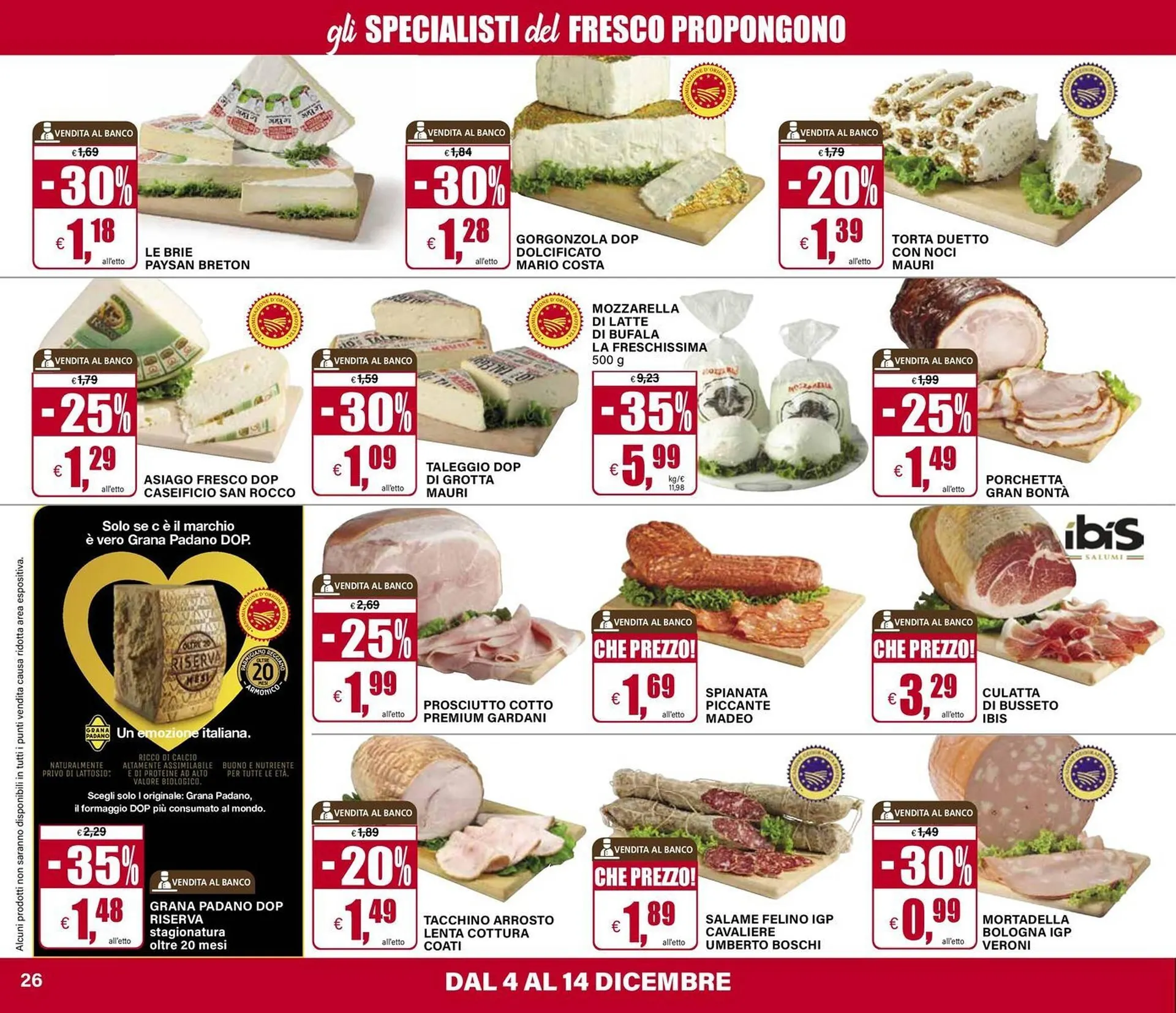 Volantino Il Gigante da 4 dicembre a 14 dicembre di 2025 - Pagina del volantino 26