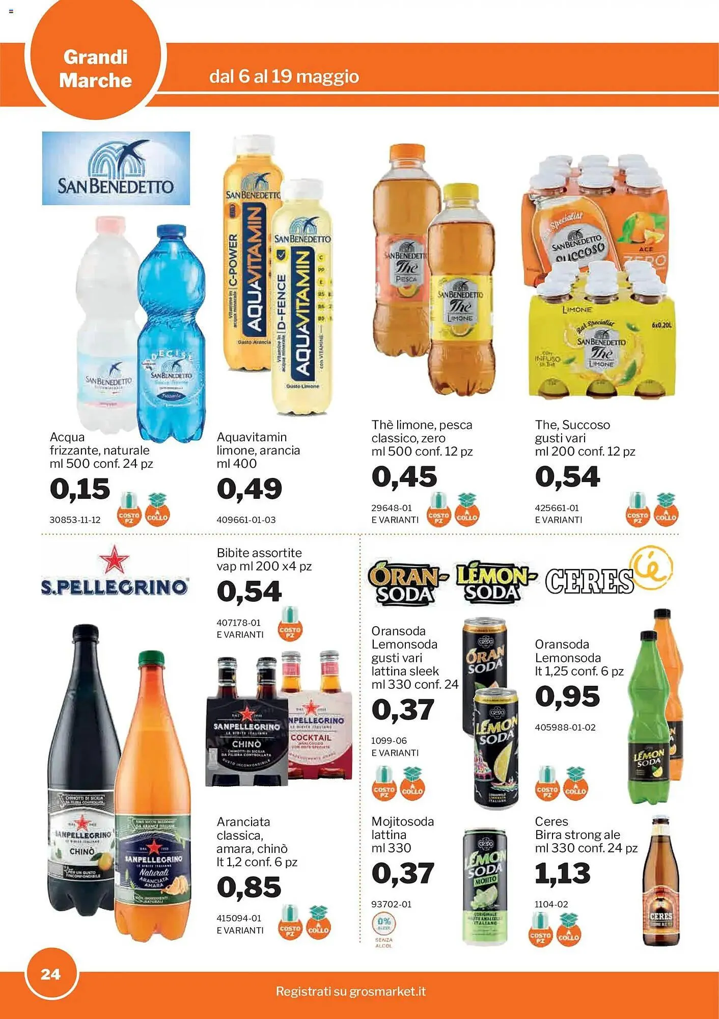 Volantino GrosMarket da 6 maggio a 19 maggio di 2026 - Pagina del volantino 24