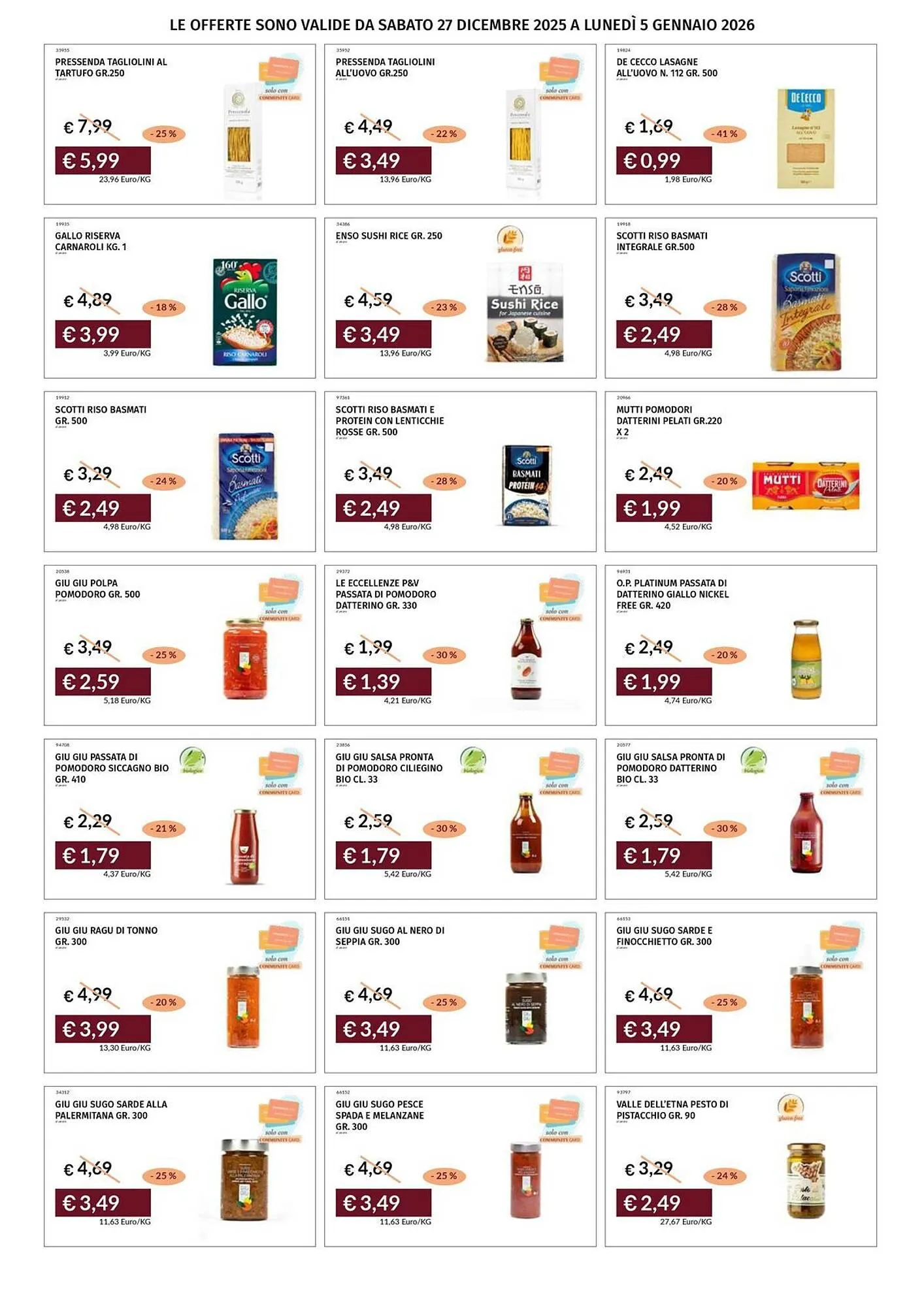 Volantino Prezzemolo e Vitale da 29 dicembre a 5 gennaio di 2026 - Pagina del volantino 21