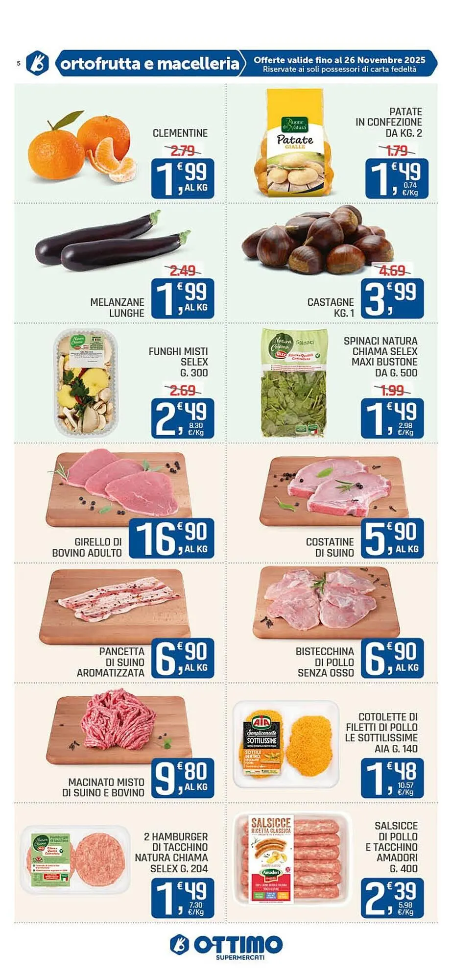 Volantino Ottimo Market da 17 novembre a 26 novembre di 2025 - Pagina del volantino 5