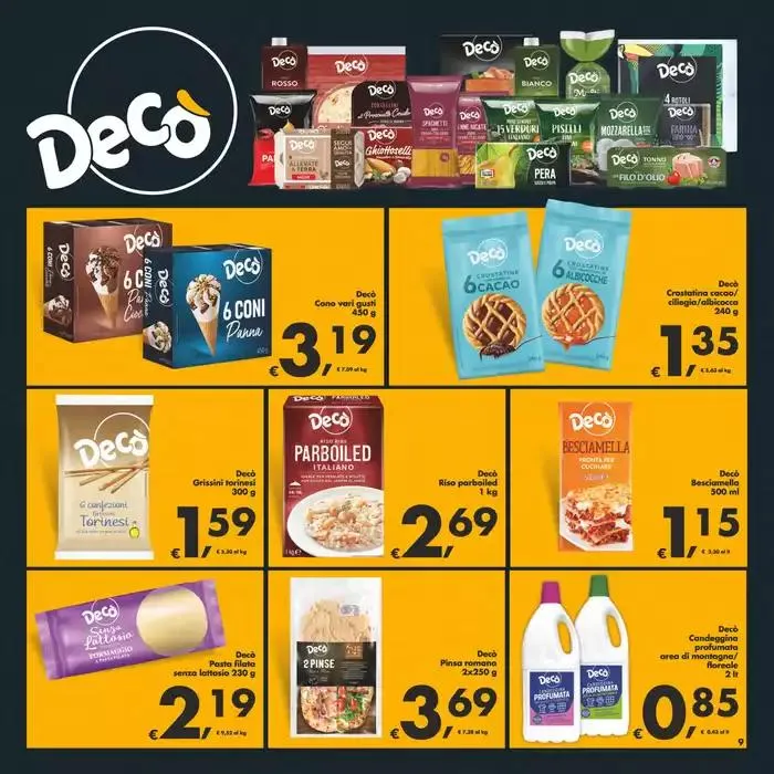 La qualita che conviene da 21 marzo a 31 marzo di 2025 - Pagina del volantino 9