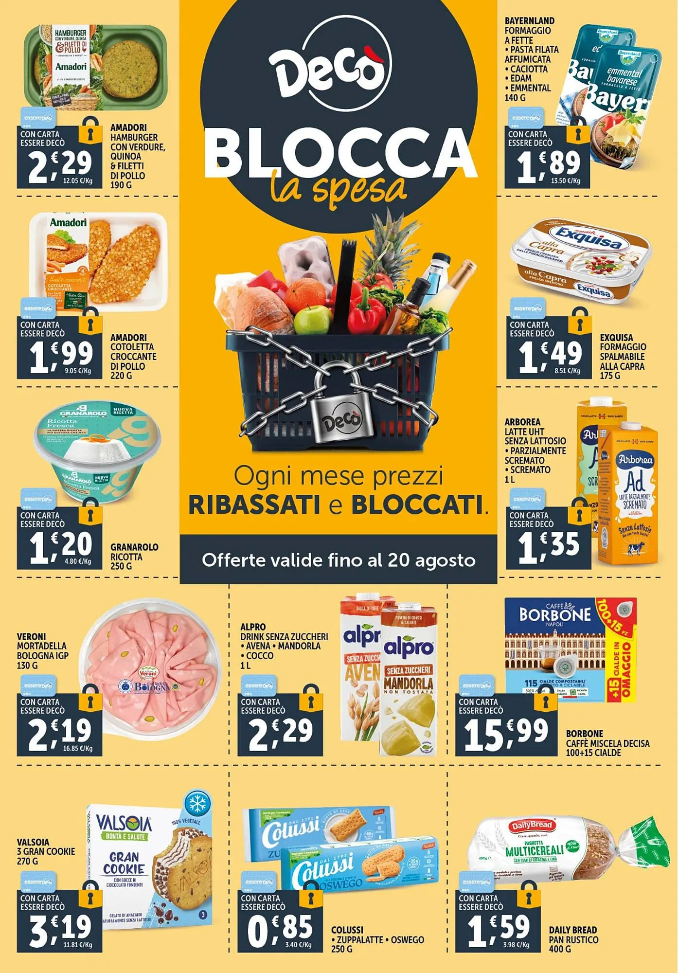 Volantino Deco Market da 29 luglio a 7 agosto di 2025 - Pagina del volantino 17