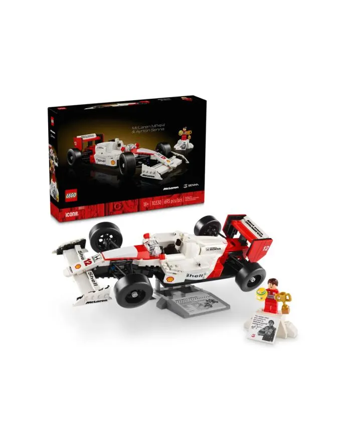 Lego Icons - McLaren MP4/4 e Ayrton Senna 10330