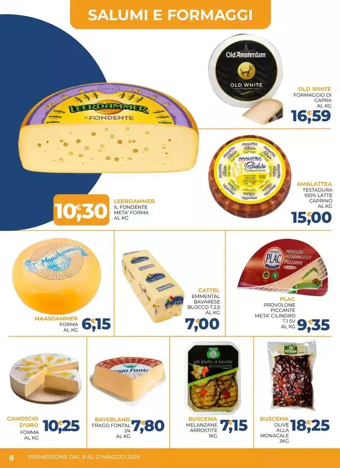 Promozione dal 8 al 21 maggio da 8 maggio a 21 maggio di 2025 - Pagina del volantino 8