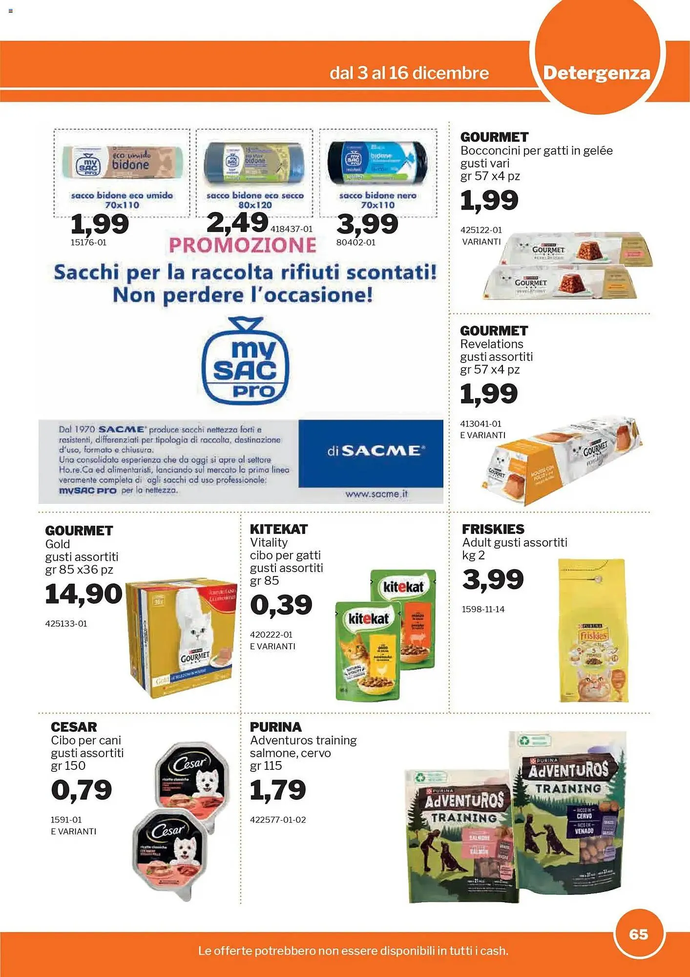 Volantino GrosMarket da 3 dicembre a 16 dicembre di 2025 - Pagina del volantino 65