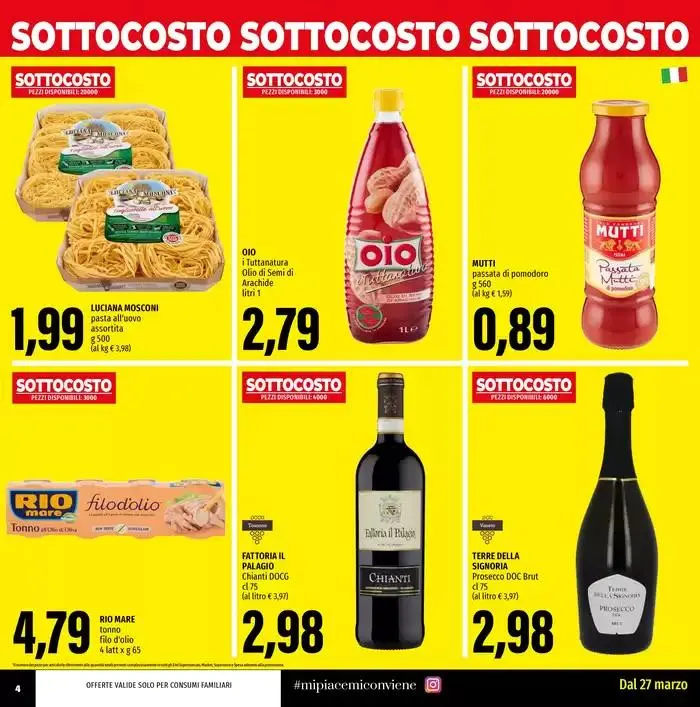 SOTTOCOSTO da 27 marzo a 9 aprile di 2025 - Pagina del volantino 4