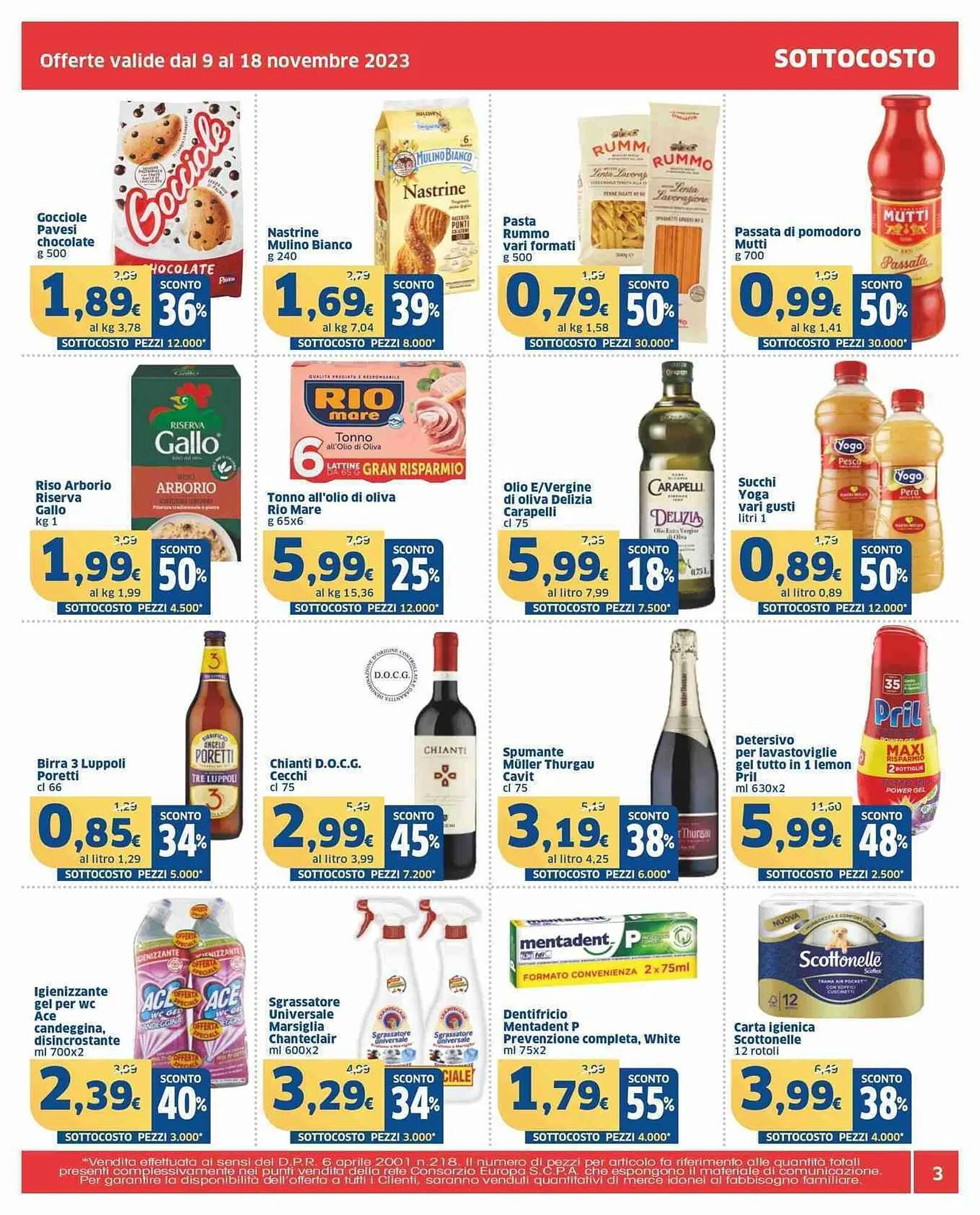 Volantino Sigma da 9 novembre a 18 novembre di 2023 - Pagina del volantino 3