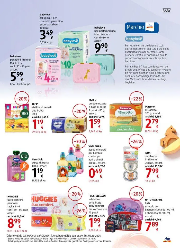 Journal da 12 settembre a 2 ottobre di 2024 - Pagina del volantino 11