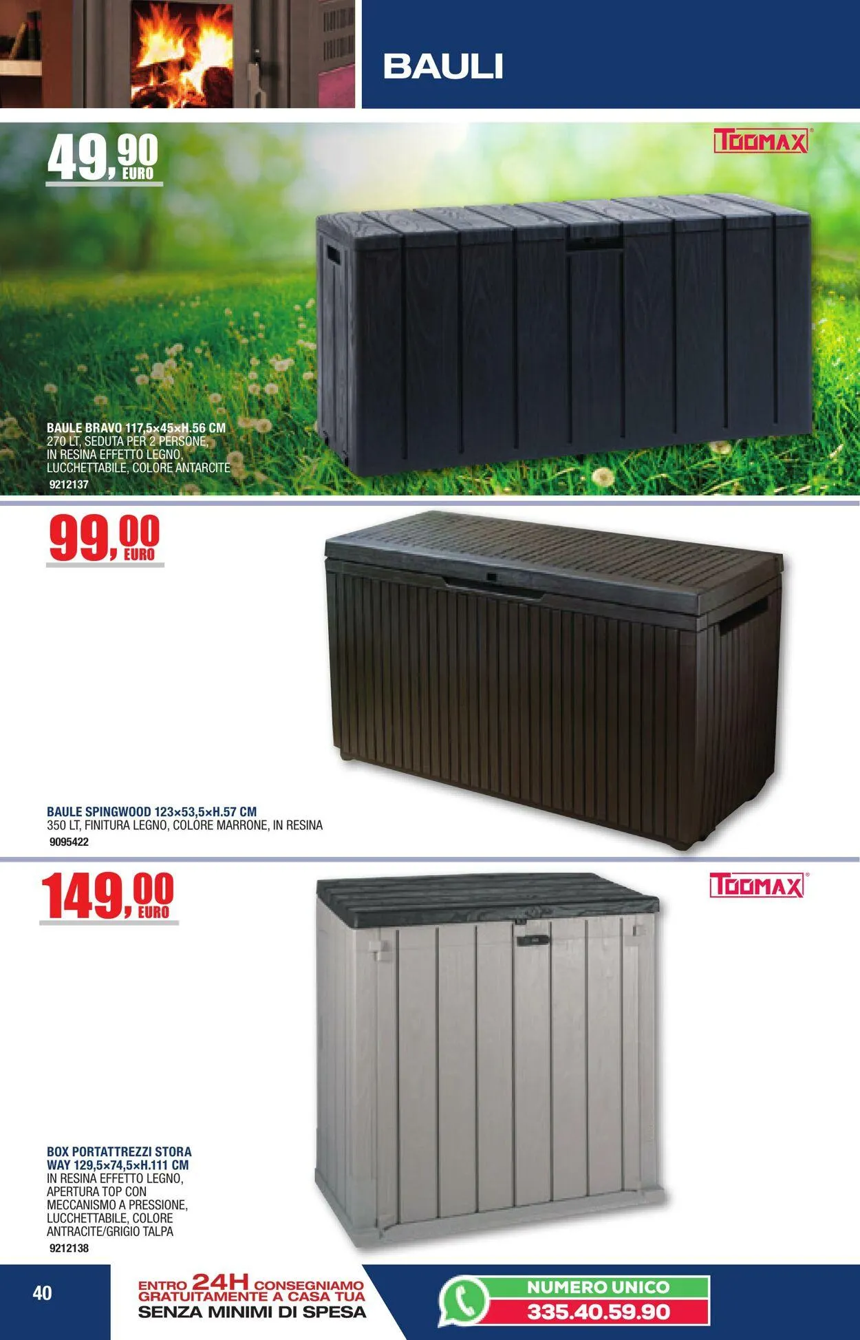 Bricofer - Roma Volantino attuale da 14 maggio a 28 maggio di 2025 - Pagina del volantino 40