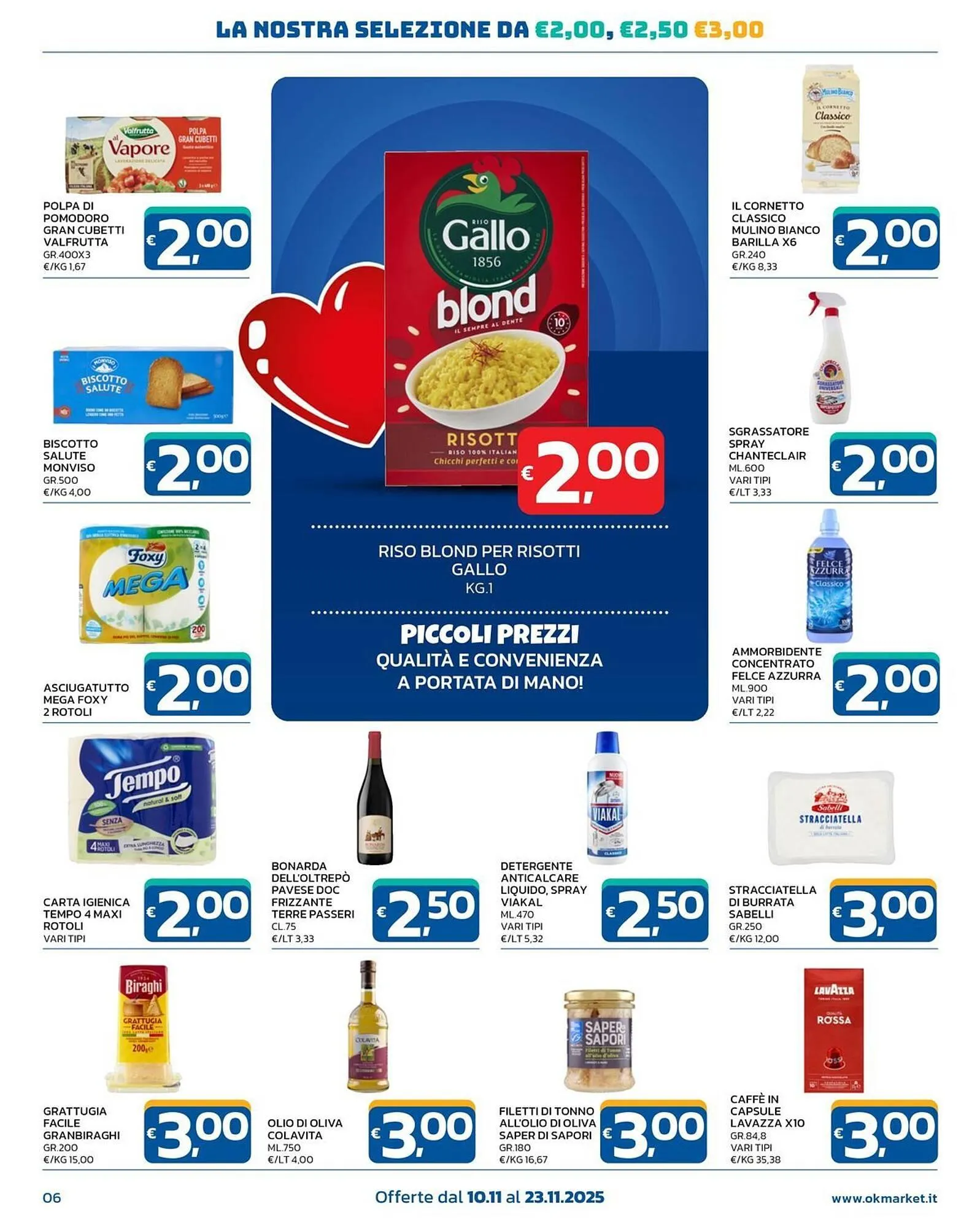 Volantino Ok Market da 10 novembre a 23 novembre di 2025 - Pagina del volantino 6