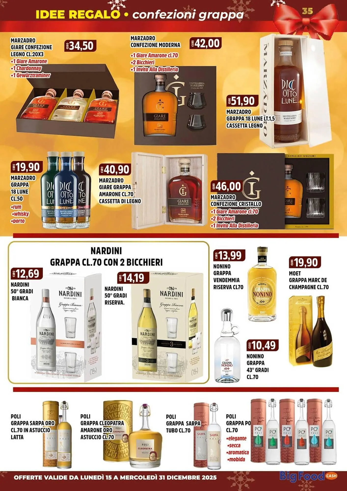 Volantino Big Food da 15 dicembre a 31 dicembre di 2025 - Pagina del volantino 35
