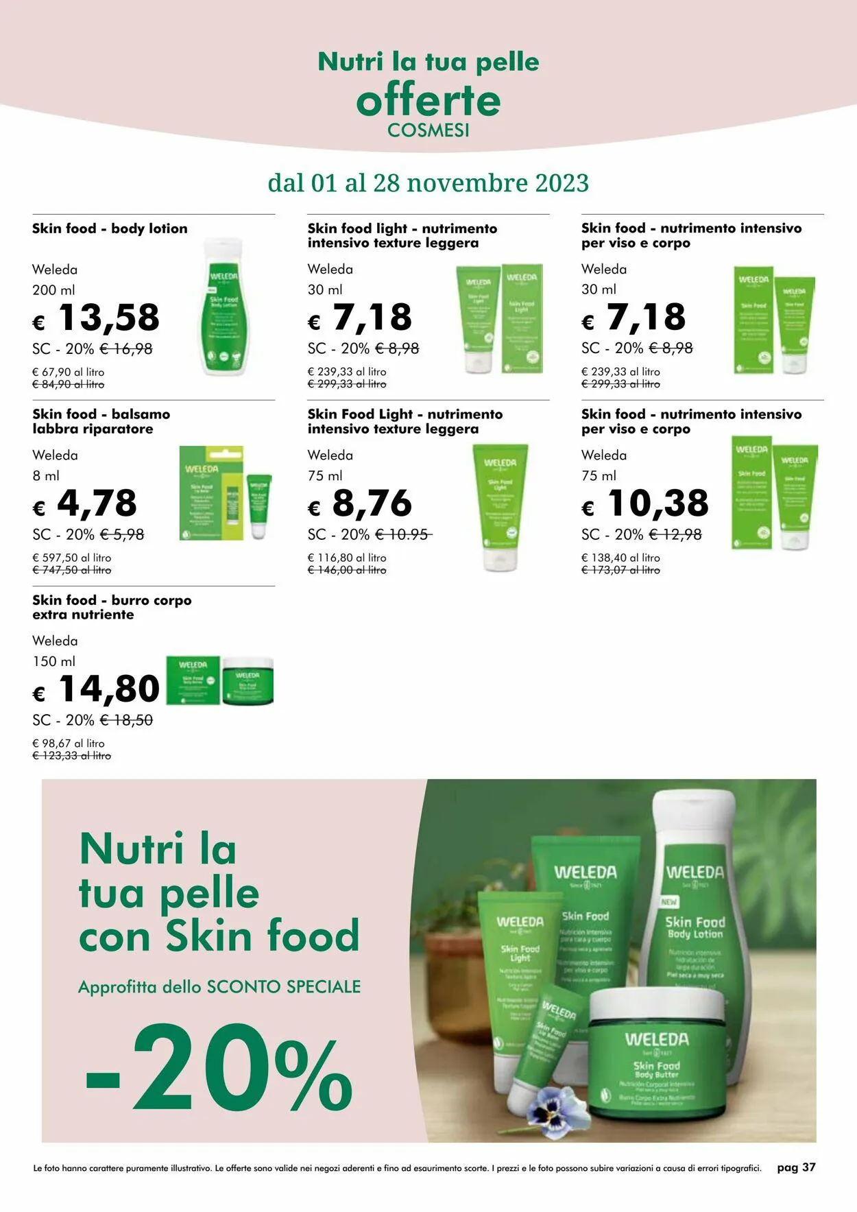 Natura Sì Volantino attuale da 25 ottobre a 8 novembre di 2023 - Pagina del volantino 37