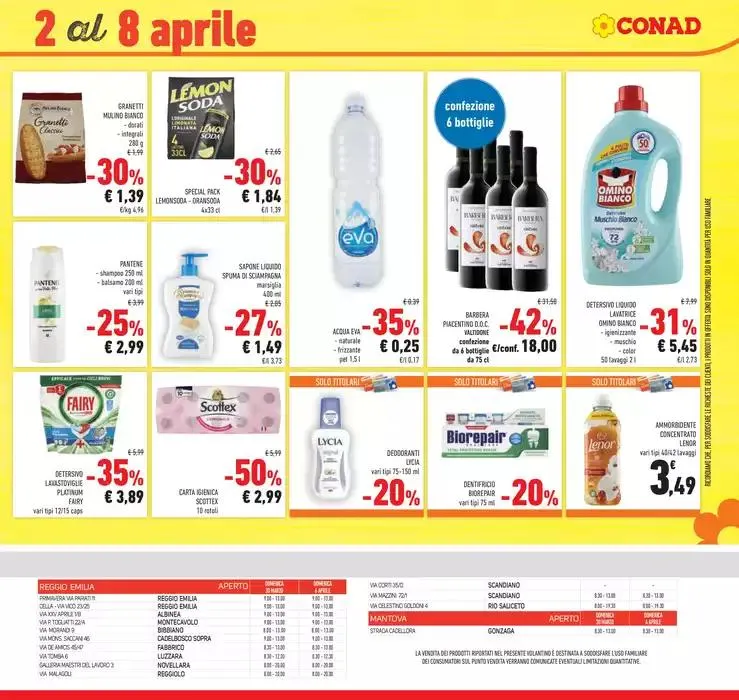 Sconti Fino al 50% da 26 marzo a 8 aprile di 2025 - Pagina del volantino 29