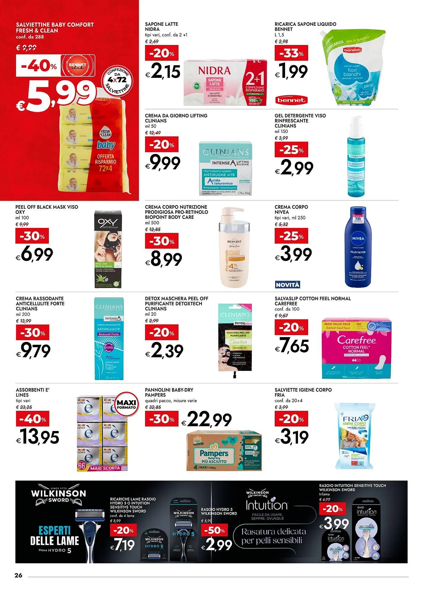 Volantino Bennet da 25 settembre a 8 ottobre di 2025 - Pagina del volantino 26