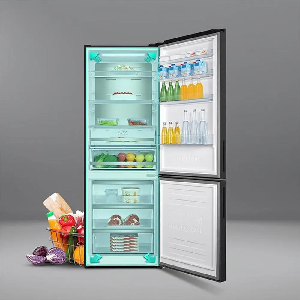 HISENSE - Frigorifero combinato RB645N4BFE Classe E 495 lt-Nero